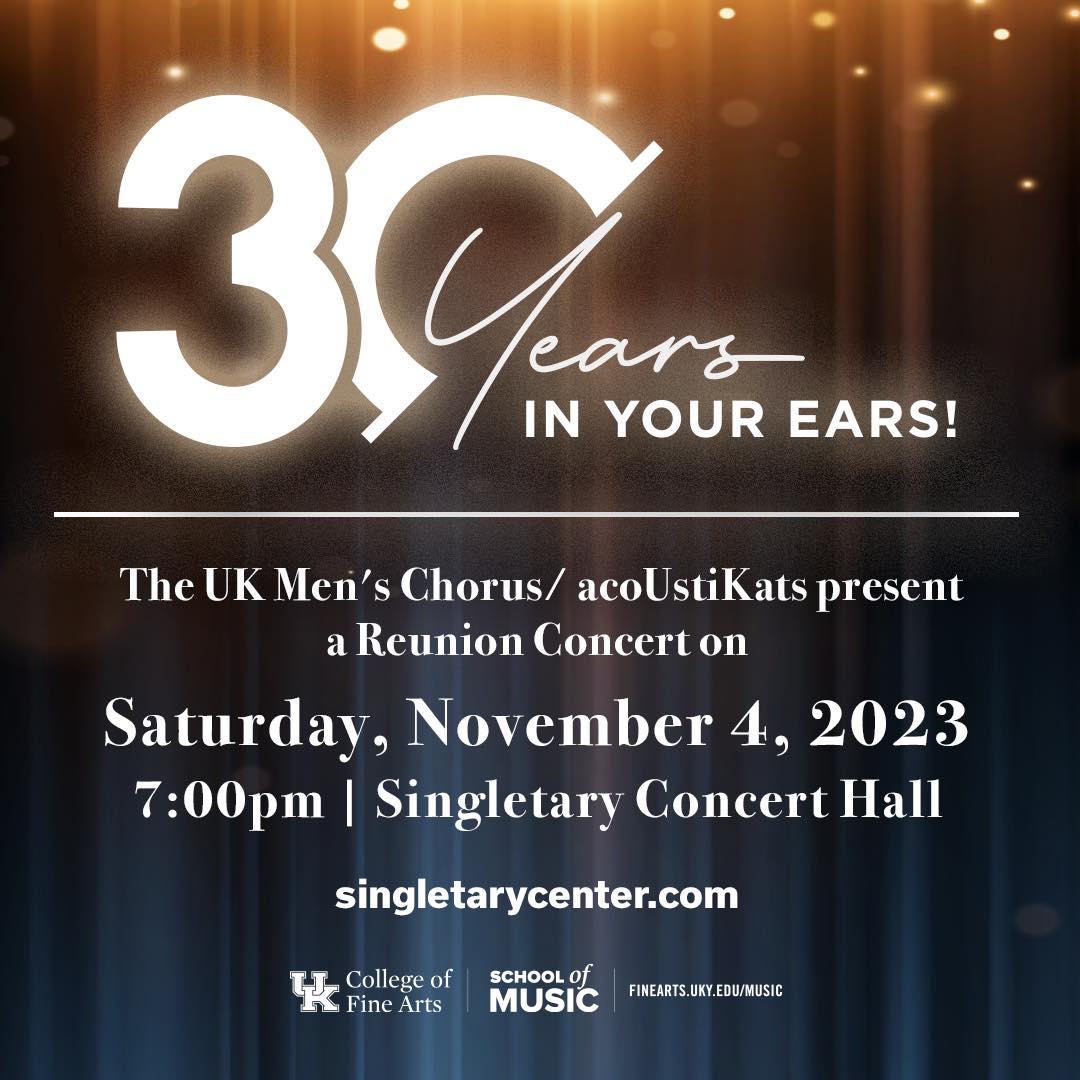 University of Kentucky Men’s Chorus Reunion Concert