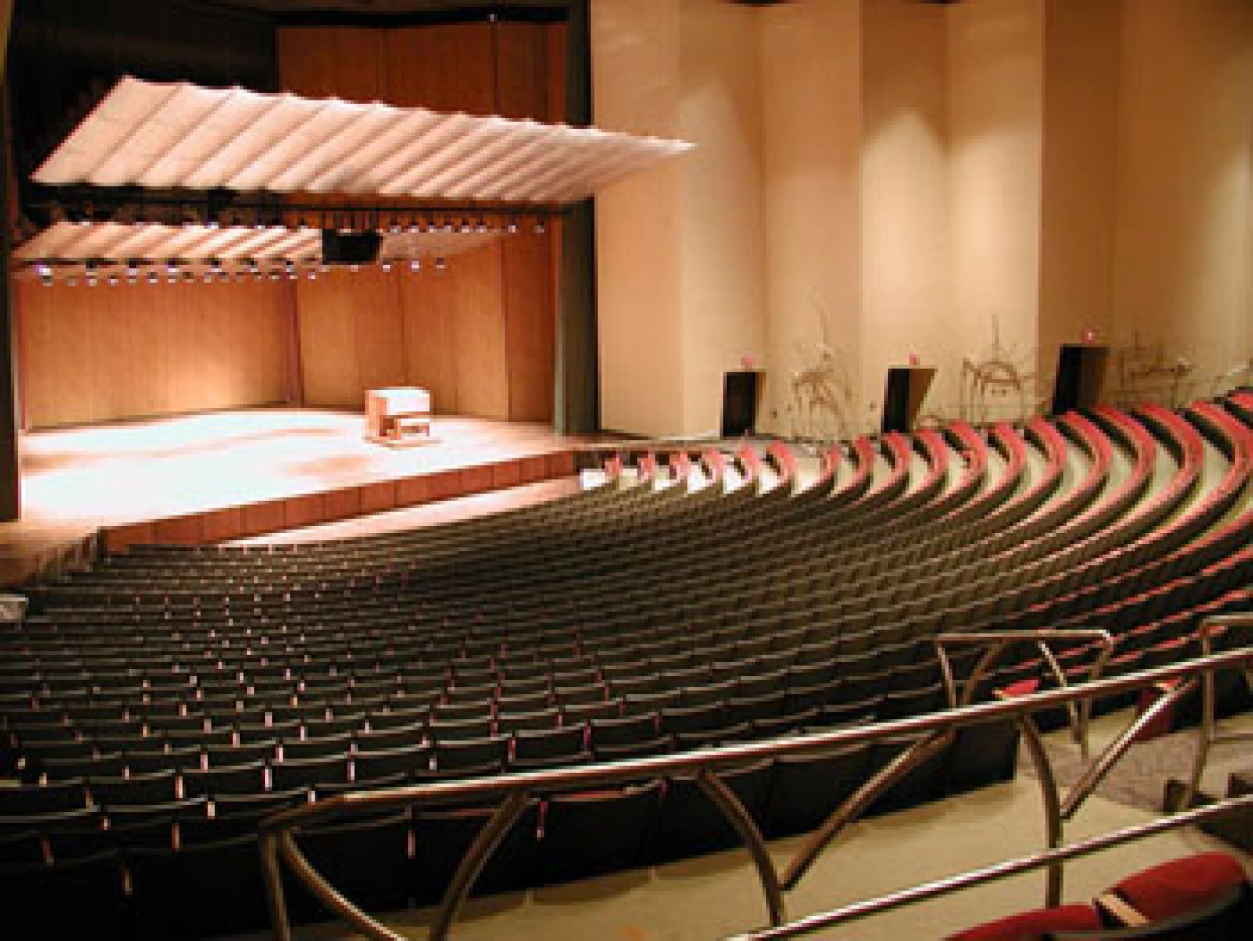 concert hall at singletary center for the arts