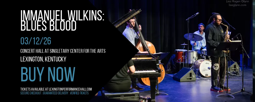 Immanuel Wilkins at Concert Hall at Singletary Center for the Arts