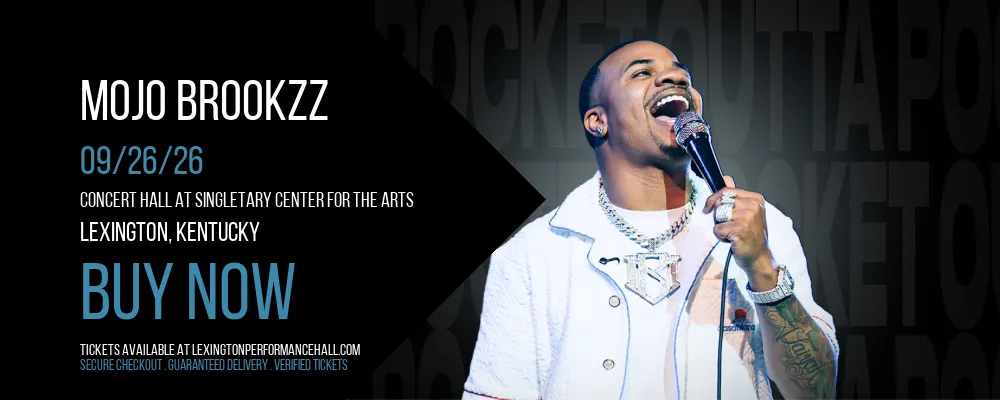 Mojo Brookzz at Concert Hall at Singletary Center for the Arts